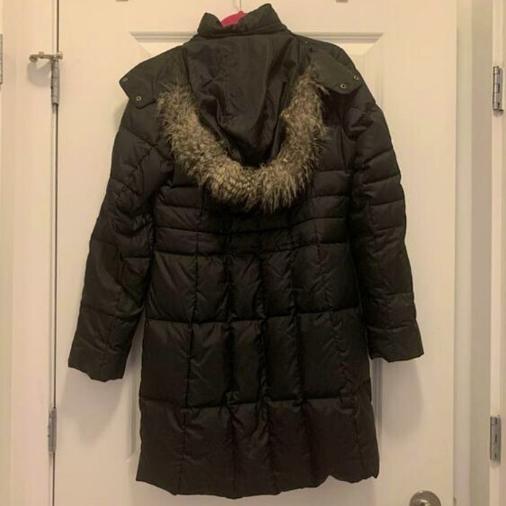 Eddie Bauer Down Jacket with Fur Hood